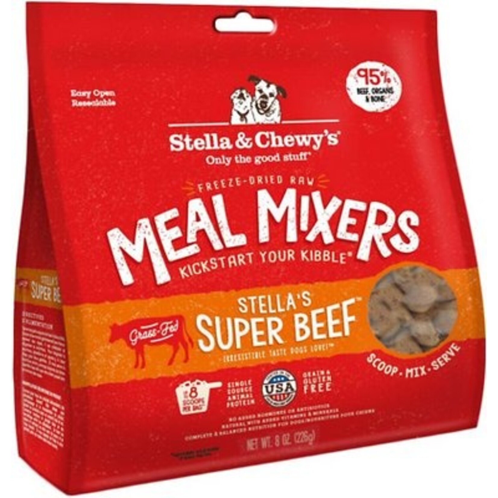 Stella & Chewy's Super Beef - Freeze-Dried Meal Mixer - Stella & Chewy's