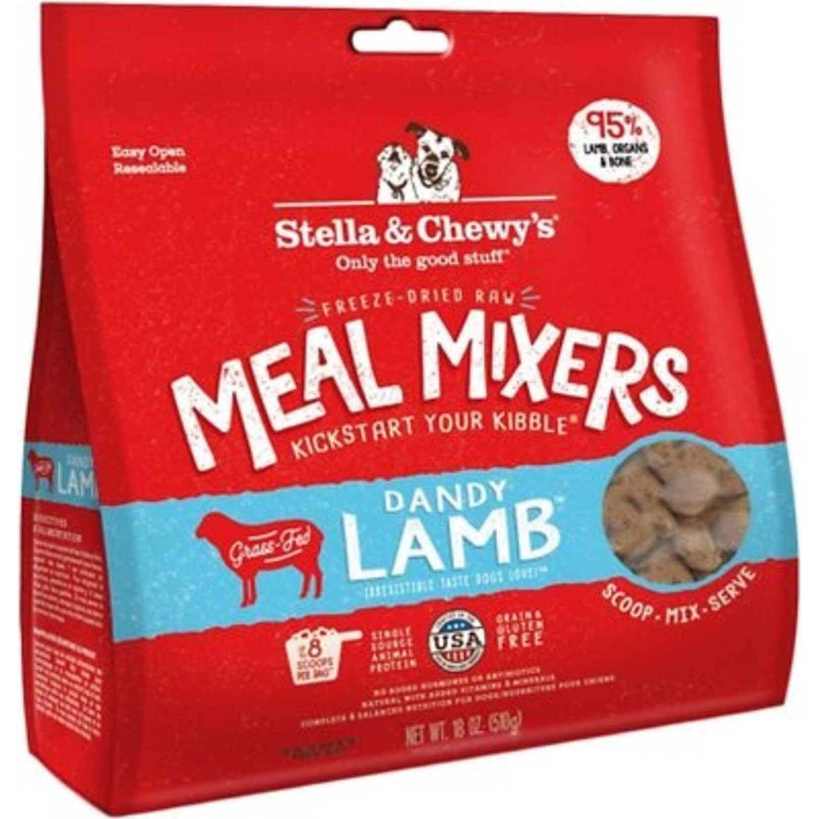 Stella & Chewy's Dandy Lamb - Freeze-Dried Meal Mixer - Stella & Chewy's