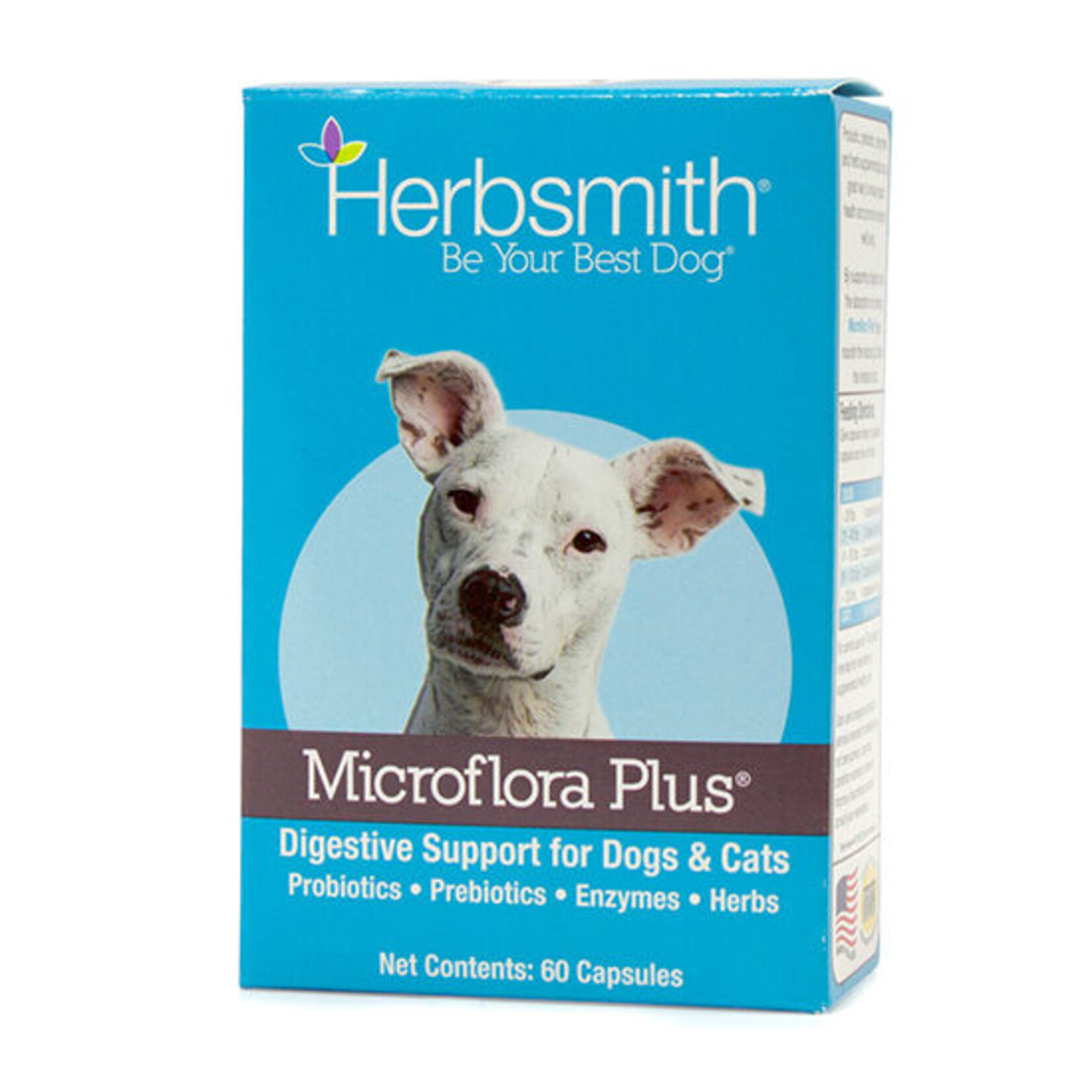 Herbsmith Microflora Plus - Digestion Supplement for Dogs & Cats - Herbsmith
