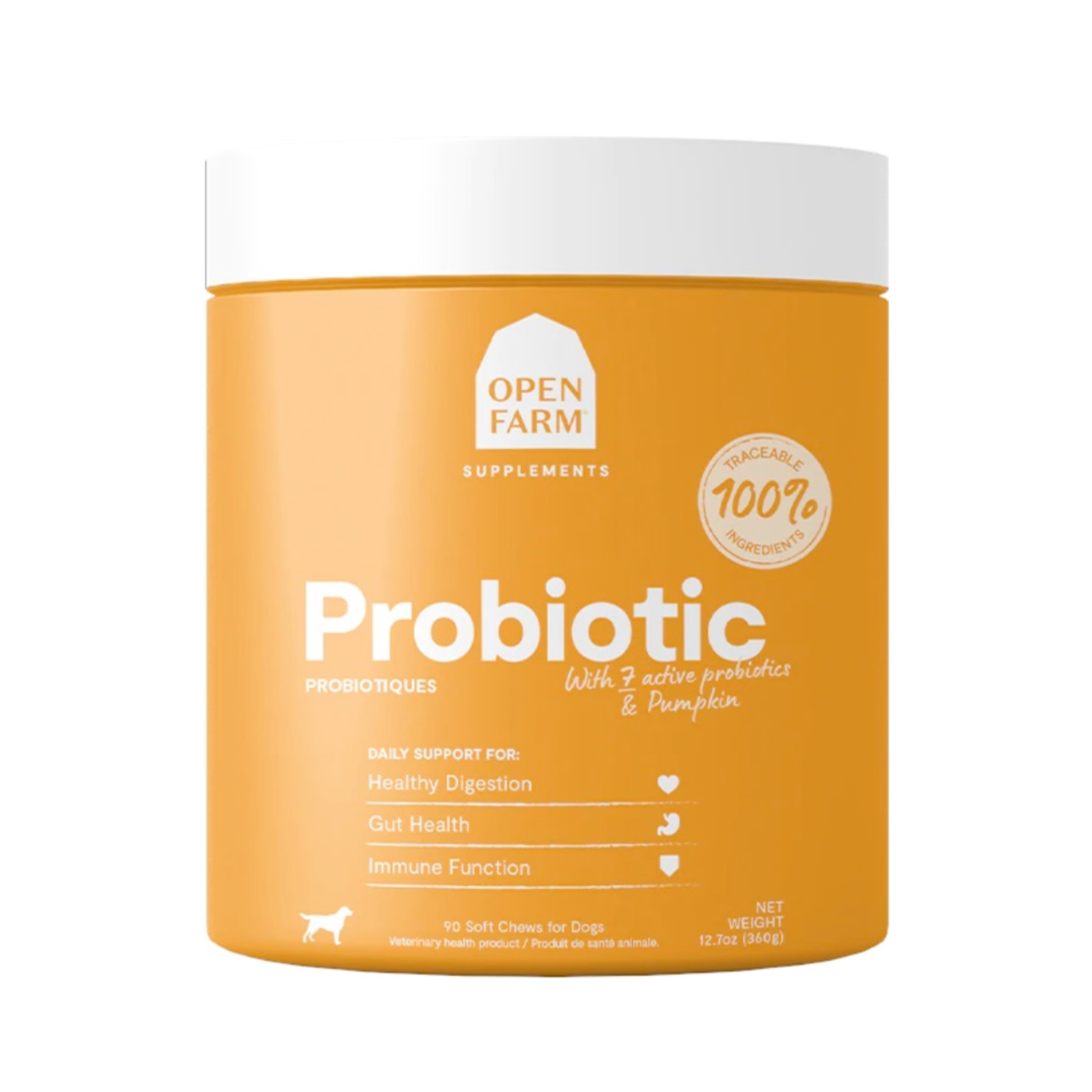 Open Farm 90 Soft Chews - Probiotic Supplement - Open Farm