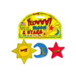 Ducky World Products, Inc. 3 ct. - Sun, Moon & Star - Catnip Toys - Ducky World - Yeowww!