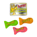 Ducky World Products, Inc. 3 pk. - Stinkies Sardine Tin - Catnip Toys - Ducky World - Yeowww!