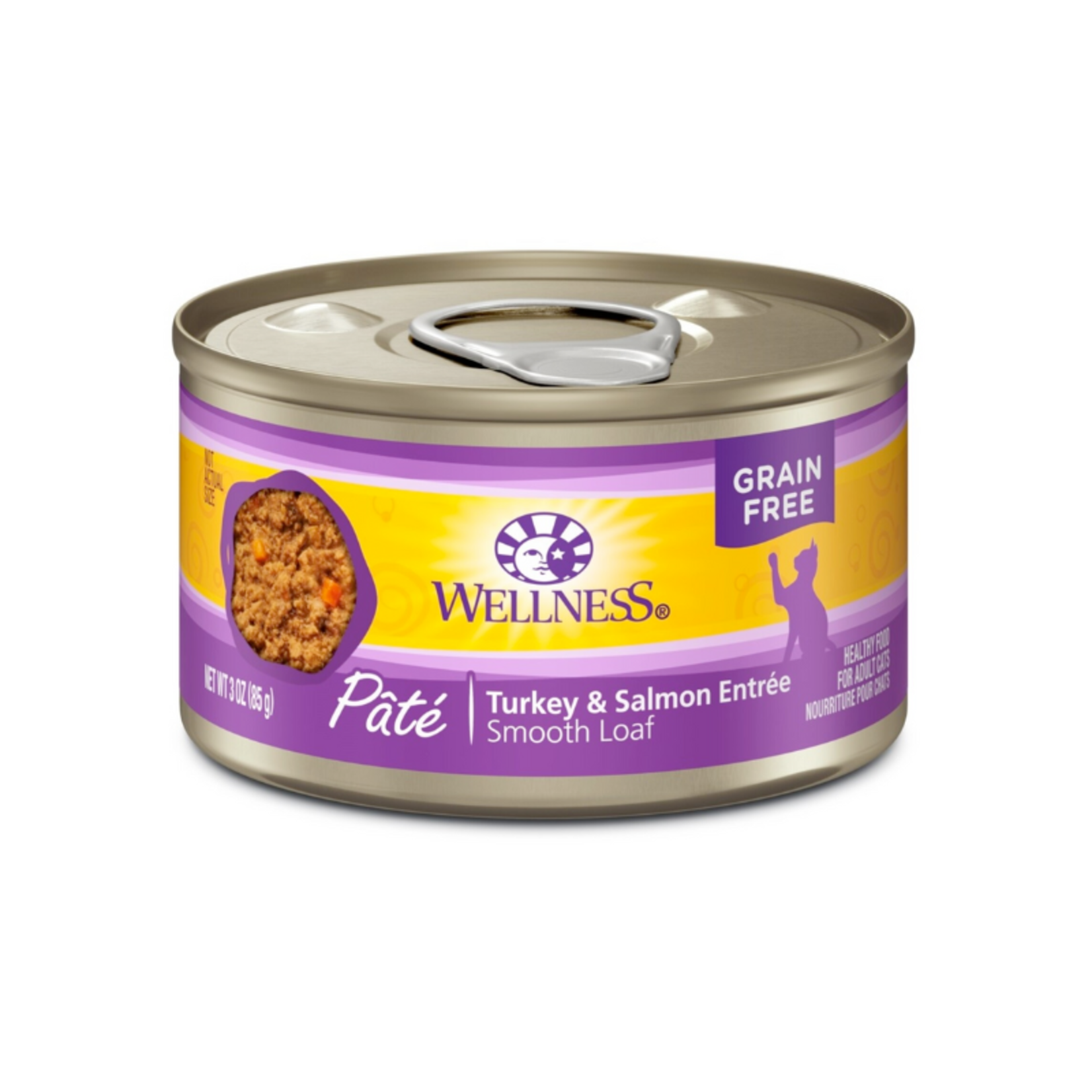 Wellness Turkey & Salmon Grain-Free Pate - Wellness Complete Health - cat