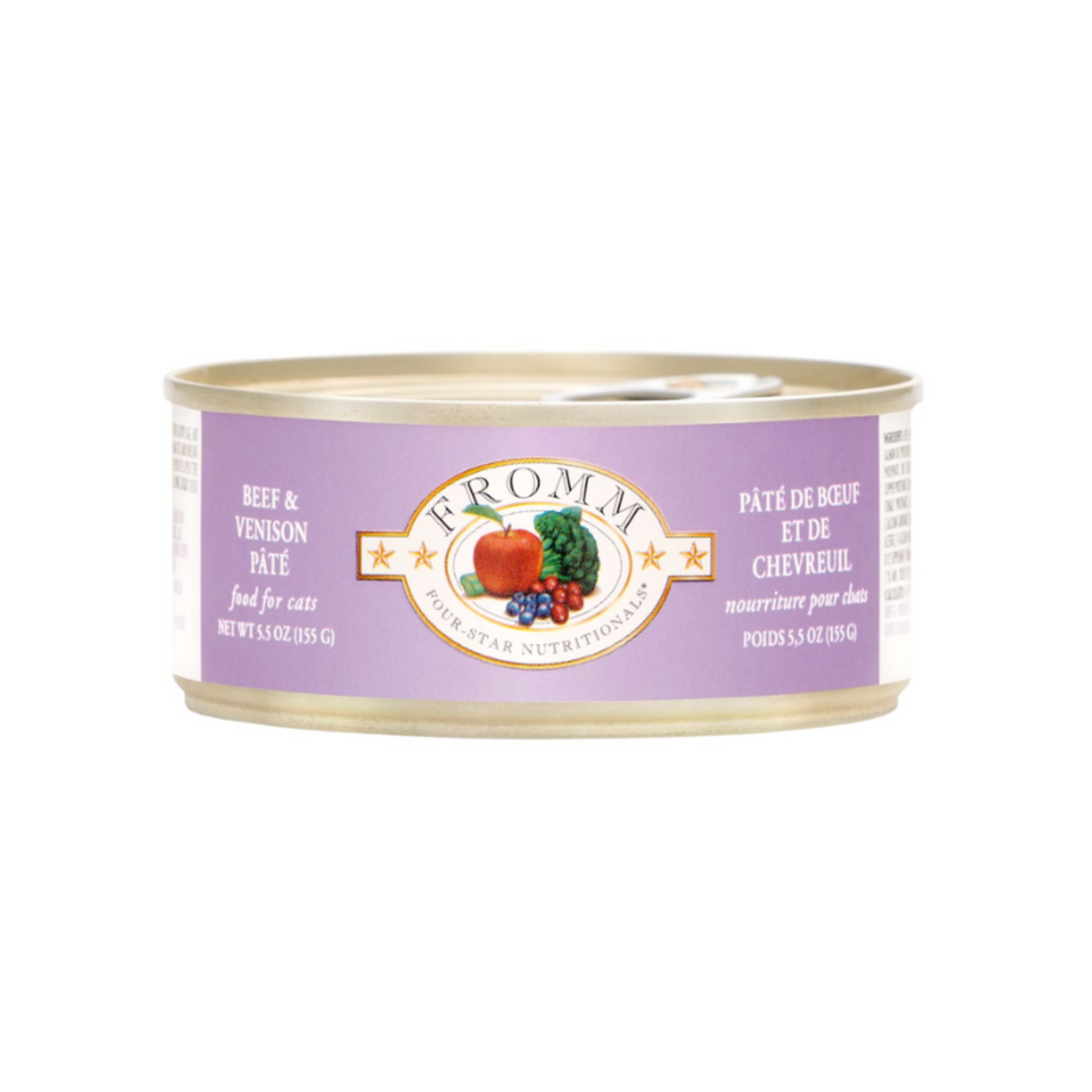 Fromm Four Star 5.5 oz. - Beef & Venison Pate - Fromm Four-Star - Cat