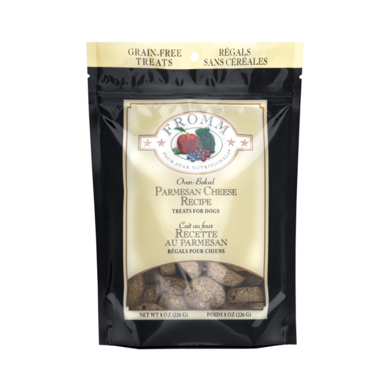 Fromm Four Star 8 oz. - Parmesan Cheese - Grain Free Treats - Fromm Four-Star - dog
