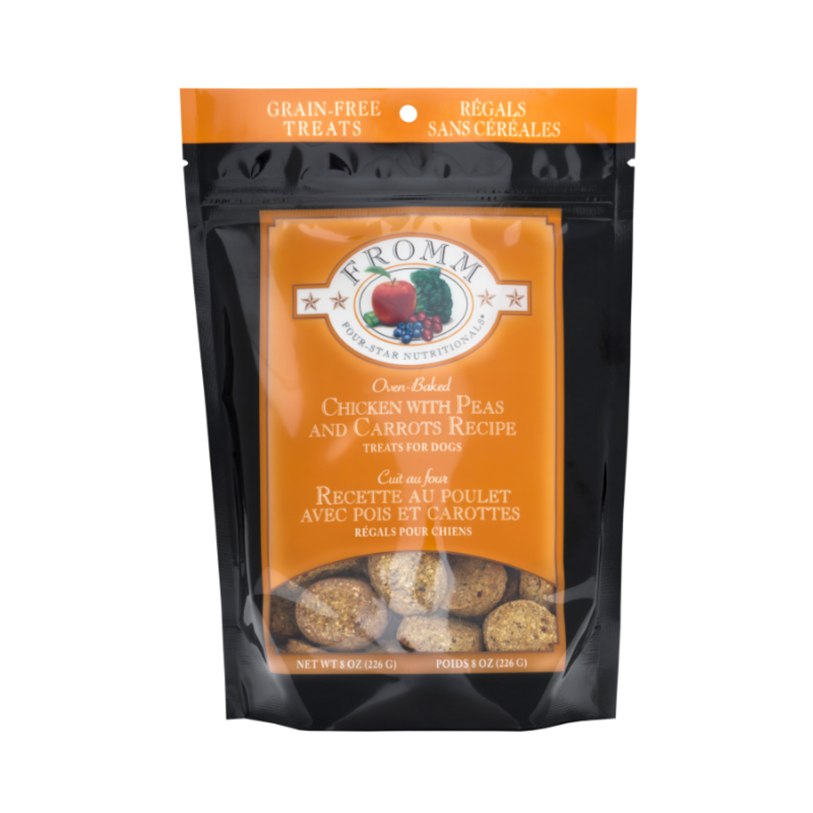 Fromm Four Star 8 oz. - Chicken with Carrots & Peas - Grain Free Treats - Fromm Four-Star - dog
