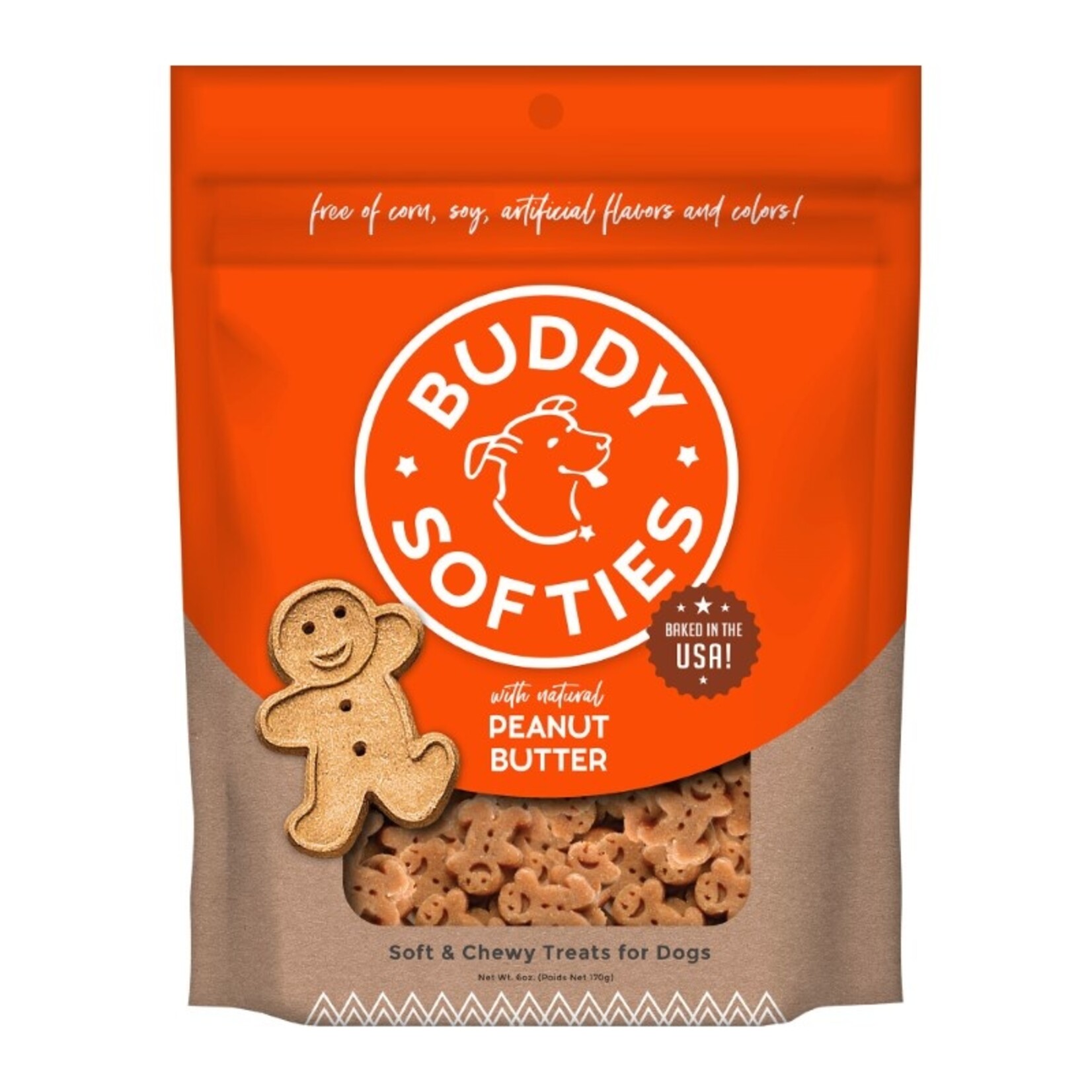 Cloud Star 6 oz. - Peanut Butter / Soft & Chewy - Buddy Biscuits - Cloud Star