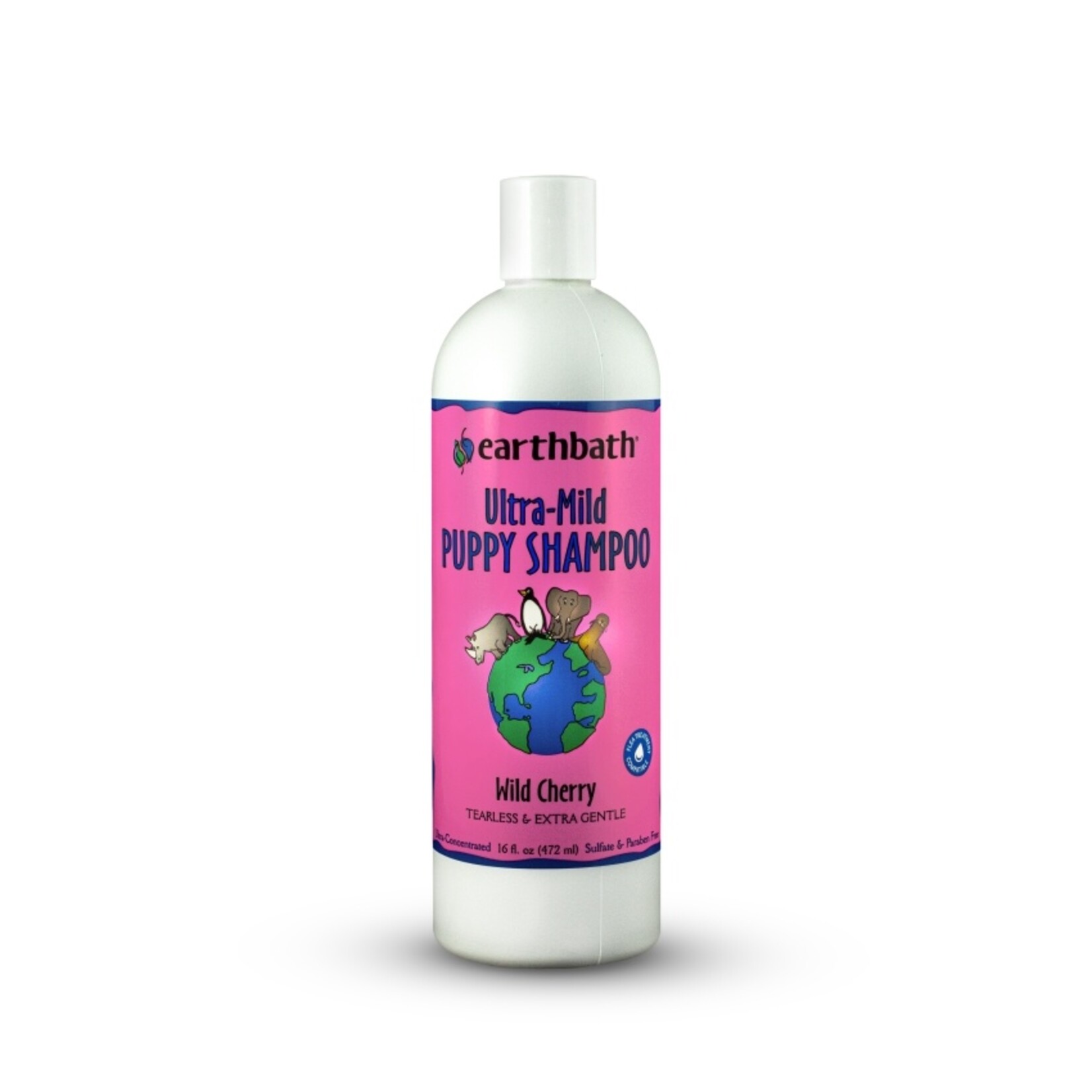 Earthbath 16 fl. oz. - Ultra Mild - Wild Cherry - Puppy Shampoo - Earthbath