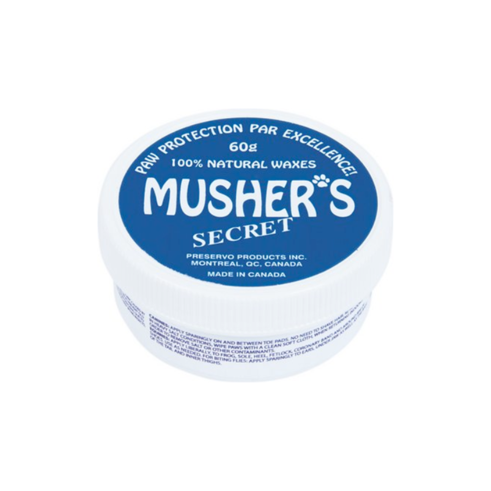 Musher's Secret Musher's Secret - Natural Wax Paw Protection for Cold or Heat