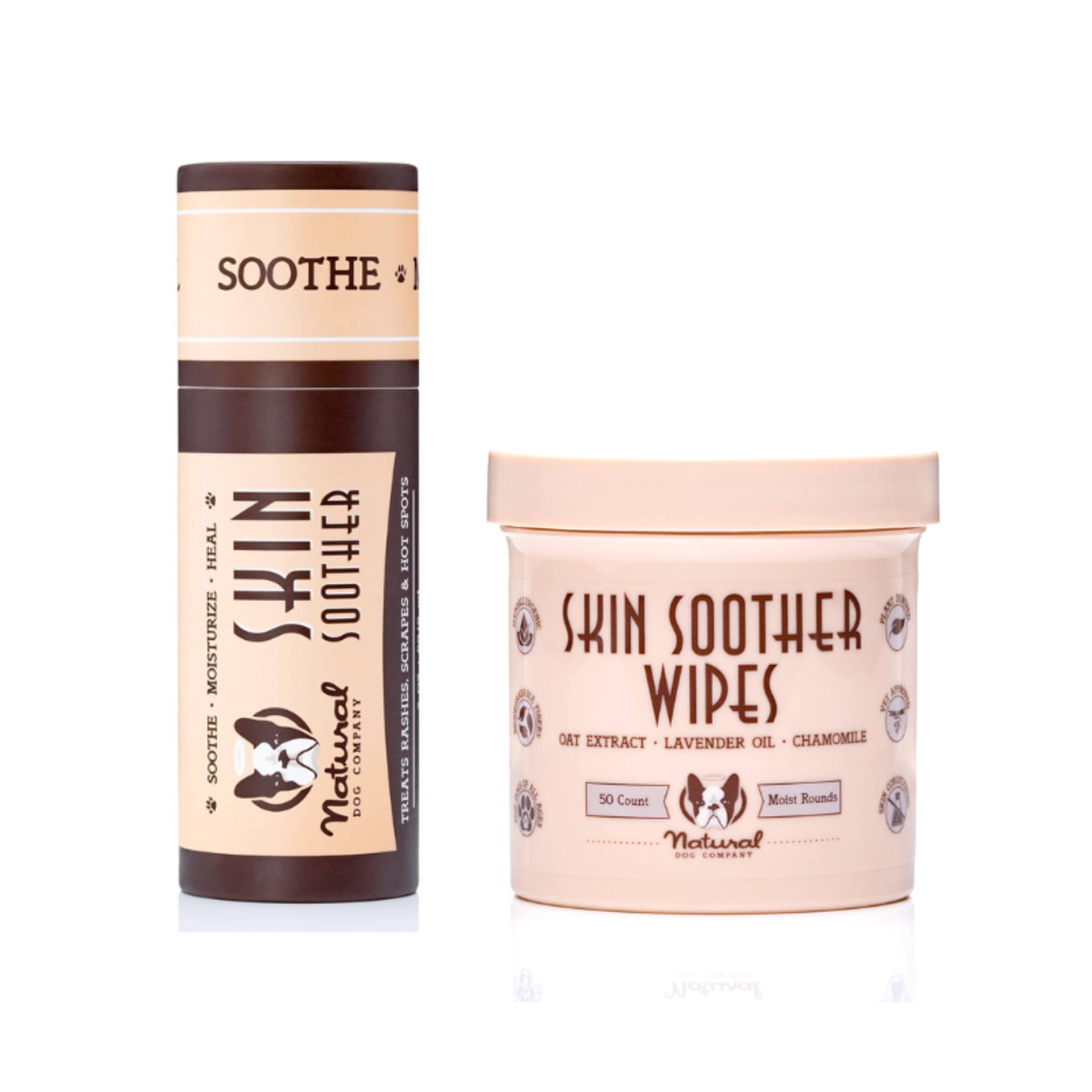 Natural Dog Company Skin Soother Balm or Wipes - Natural Dog Company