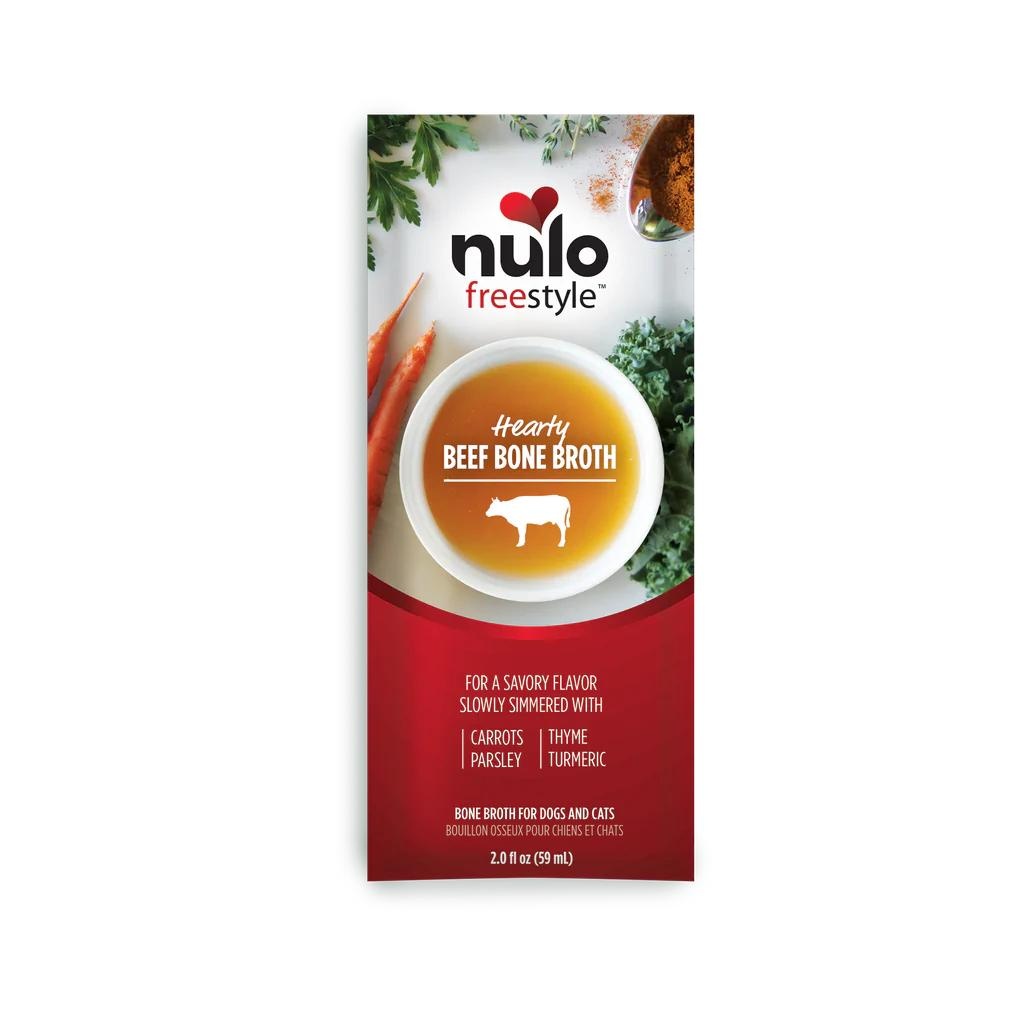 2 oz. Beef Organic Bone Broth Nulo Freestyle Katzenbarkers