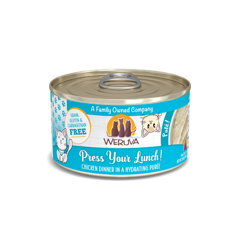 Chicken Dinner in a Hydrating Puree Press Your Lunch Weruva