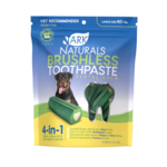 Ark Naturals 18 oz. Dental Chews for Large Dogs - Breath-Less Chewable Brushless Toothpaste - Ark Naturals