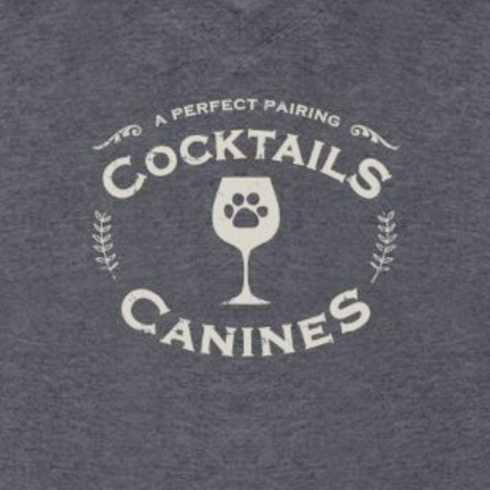 Spoiled Rotten Dogz Cocktails & Canines - Ladies V-Neck T-Shirt - Spoiled Rotten Dogz