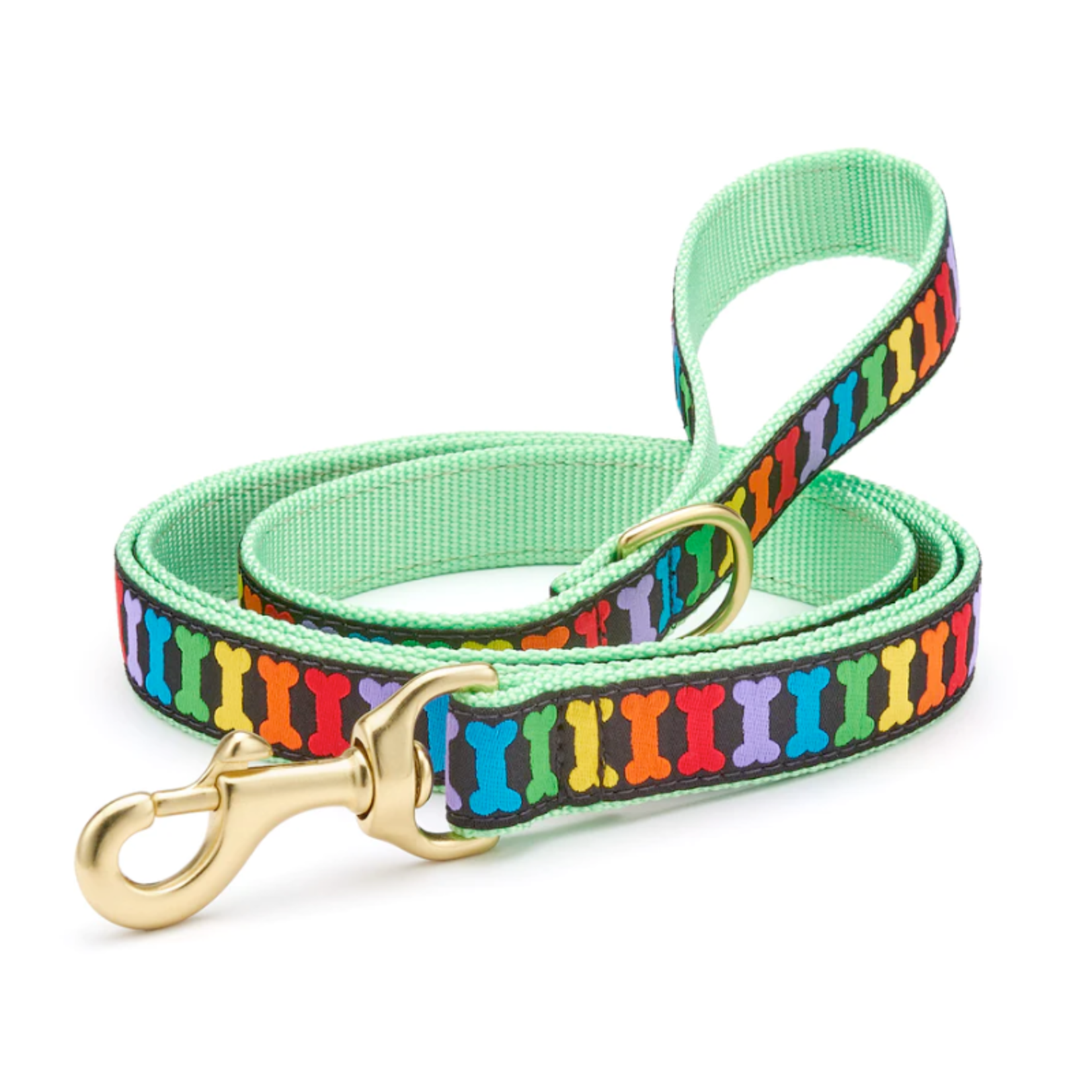 Up Country Rainbow Bones - 5 ft - Wide - Leash - Up Country