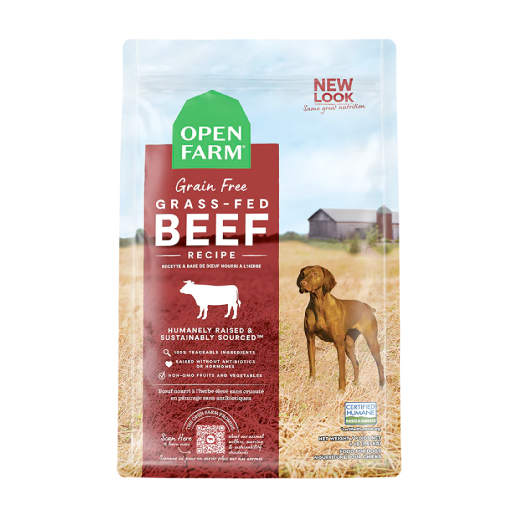 Open Farm Grass Fed Beef - Grain Free Dog Food - Open Farm