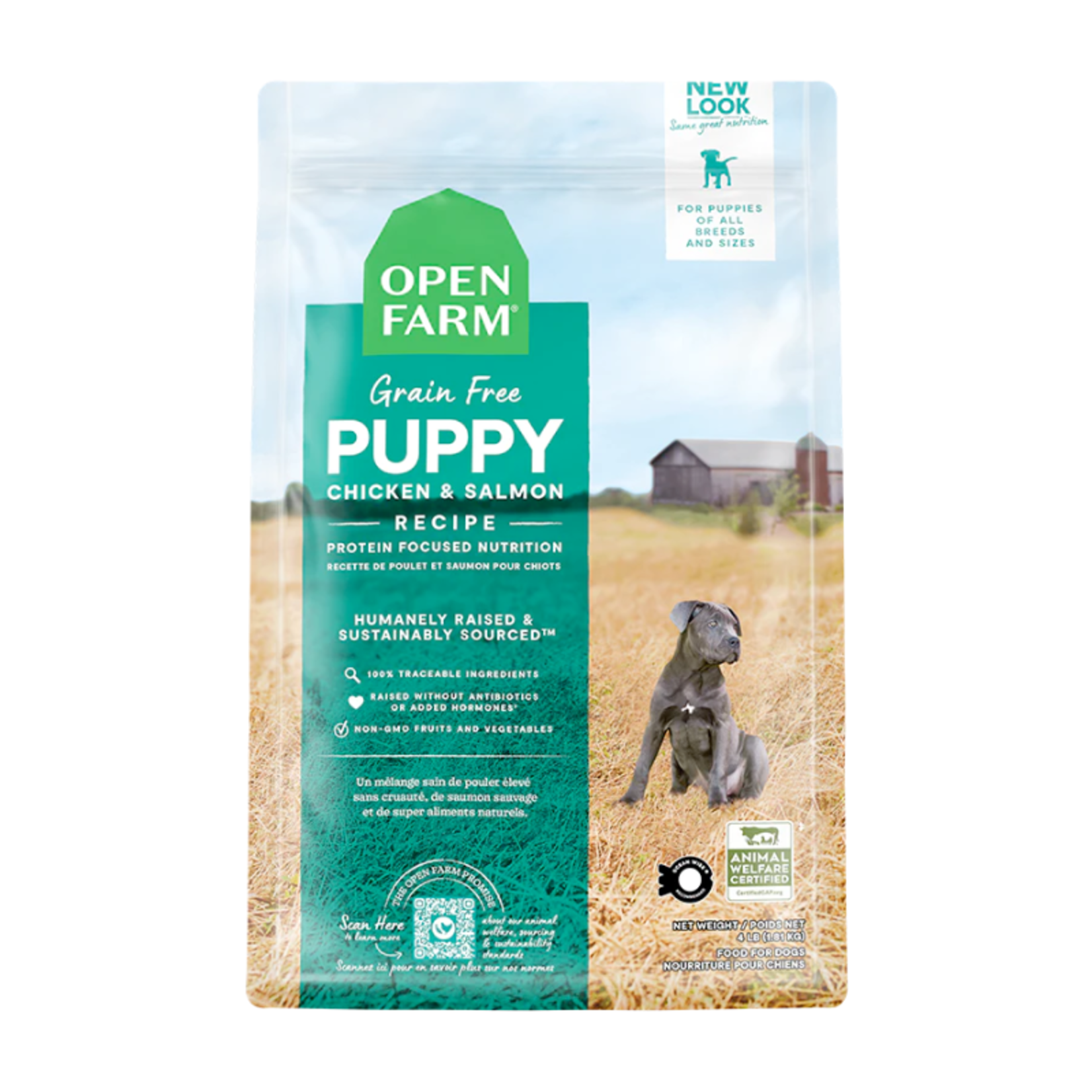 Open Farm Puppy (Chicken & Salmon) - Grain Free Dog Food - Open Farm