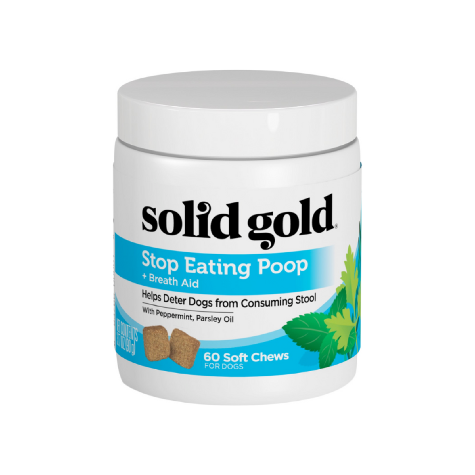 Solid Gold 3.2 oz. / 60 soft chews - Stop Eating Poop - Solid Gold