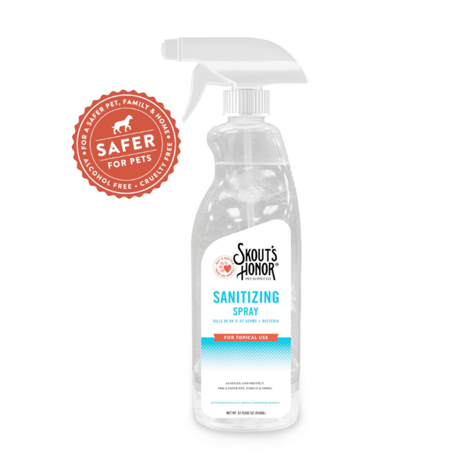 Skout's Honor 32 oz. - Topical Sanitizing Spray - Skout’s Honor