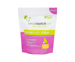 Turkey Raw Frozen Slider Small Batch Cat Katzenbarkers - Main Image