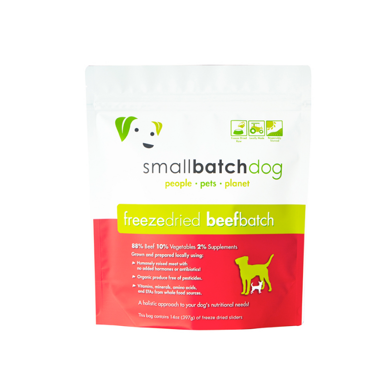 Beef Freeze Dried Sliders Small Batch Dog Katzenbarkers