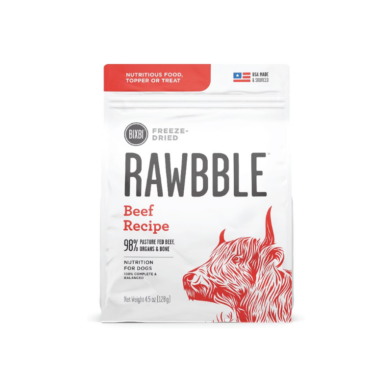 Beef Rawbble FreezeDried Topper Bixbi / OPS Katzenbarkers
