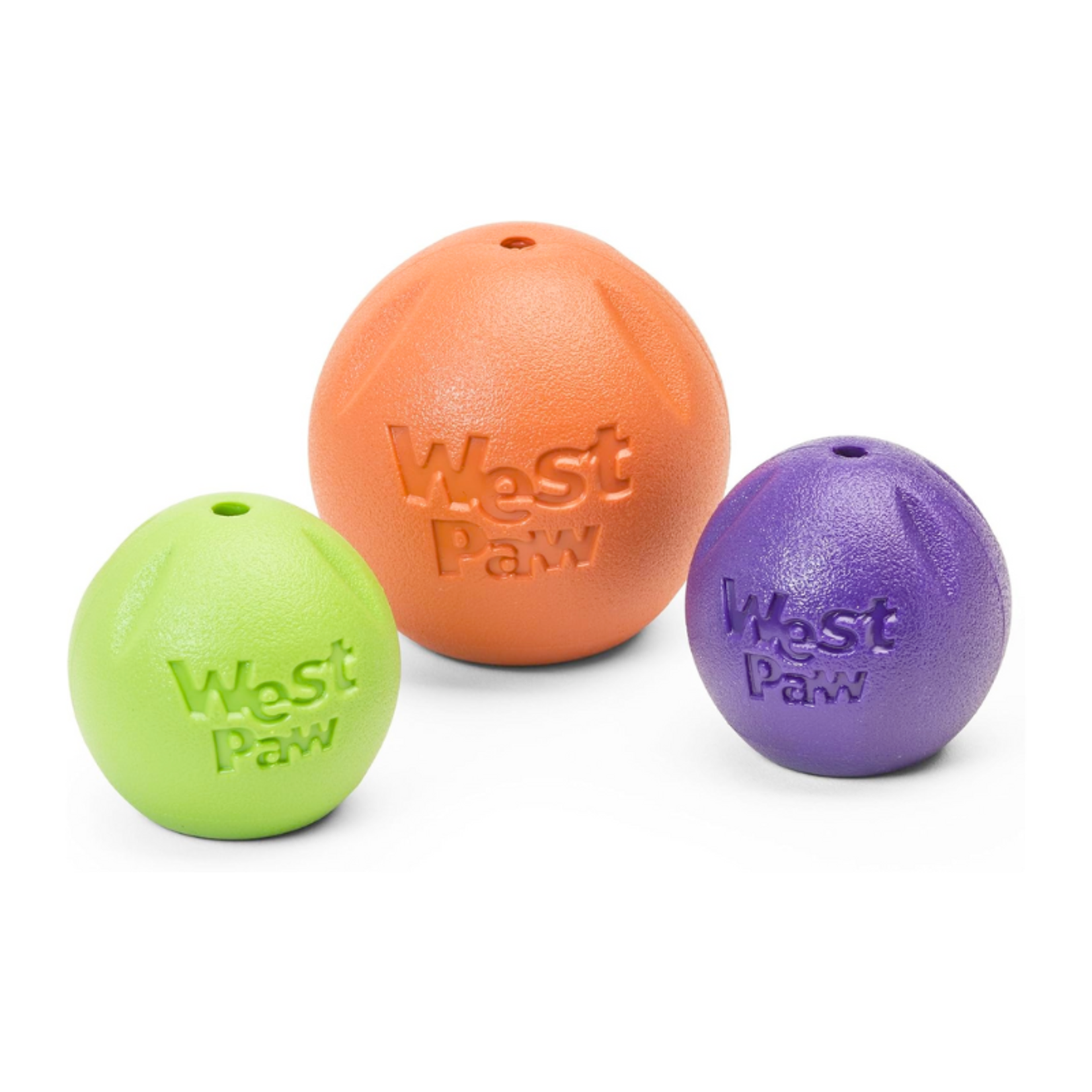 West Paw Rando Ball - For Moderate Chewers - Zogoflex Echo Toy - West Paw Design
