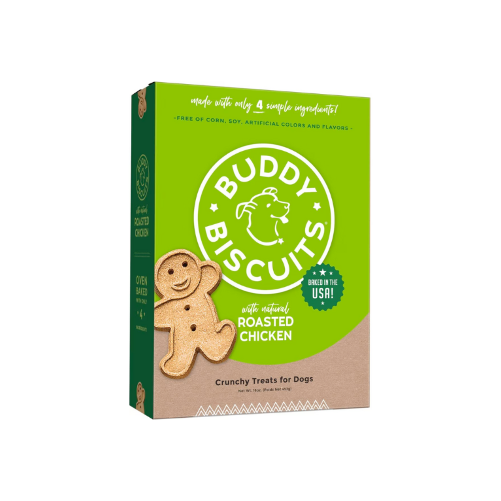 Cloud Star 16 oz. - Roasted Chicken - Crunchy Dog Treats - Buddy Biscuits - Cloud Star