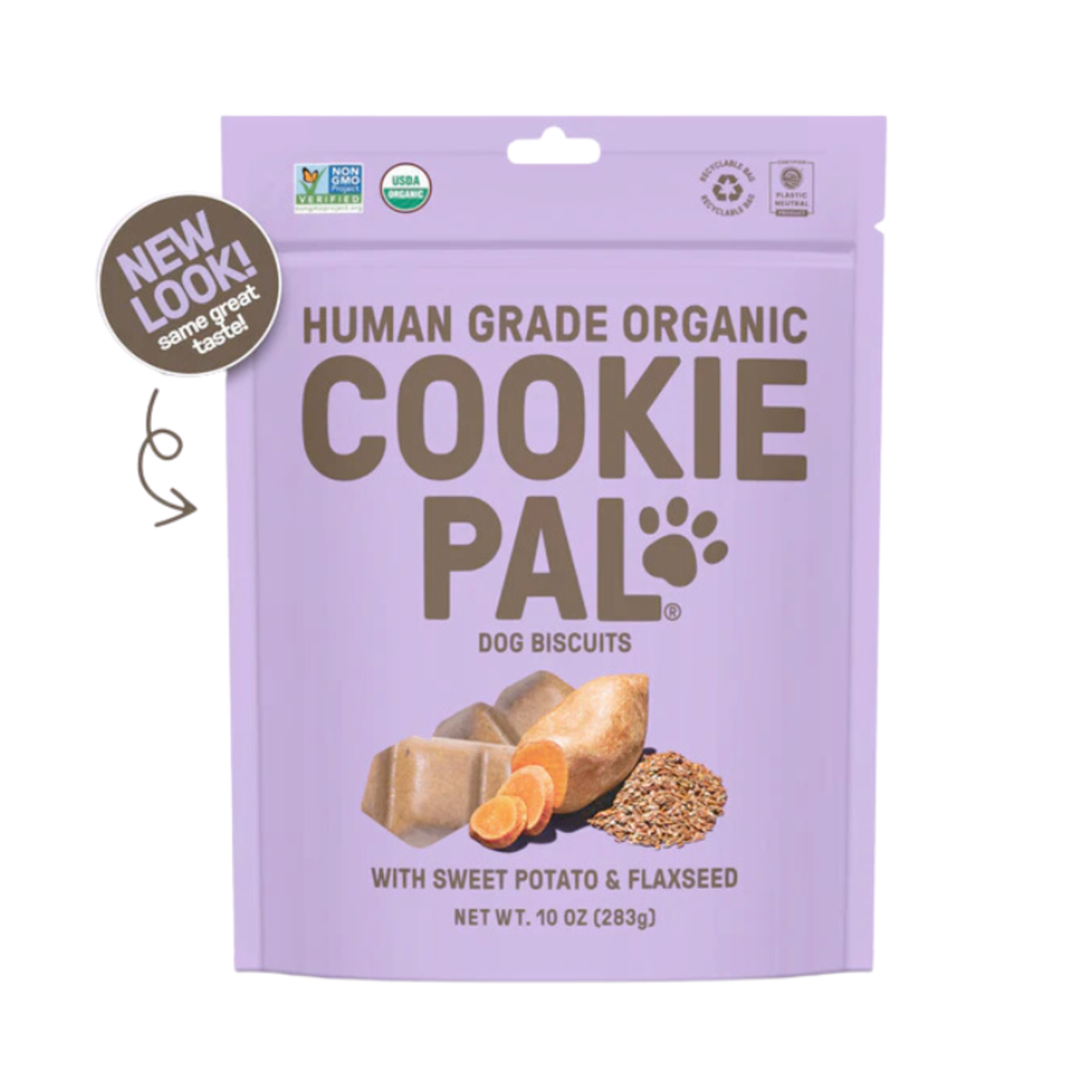 Cookie Pal 10 oz. - Sweet Potato & Flaxseed Biscuit - Cookie Pal