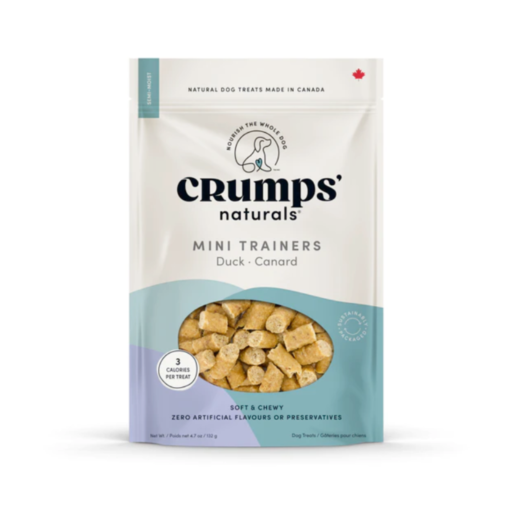 Crumps Naturals Mini Trainers (Semi-Moist) - Lamb / Duck / Beef - Crumps Naturals