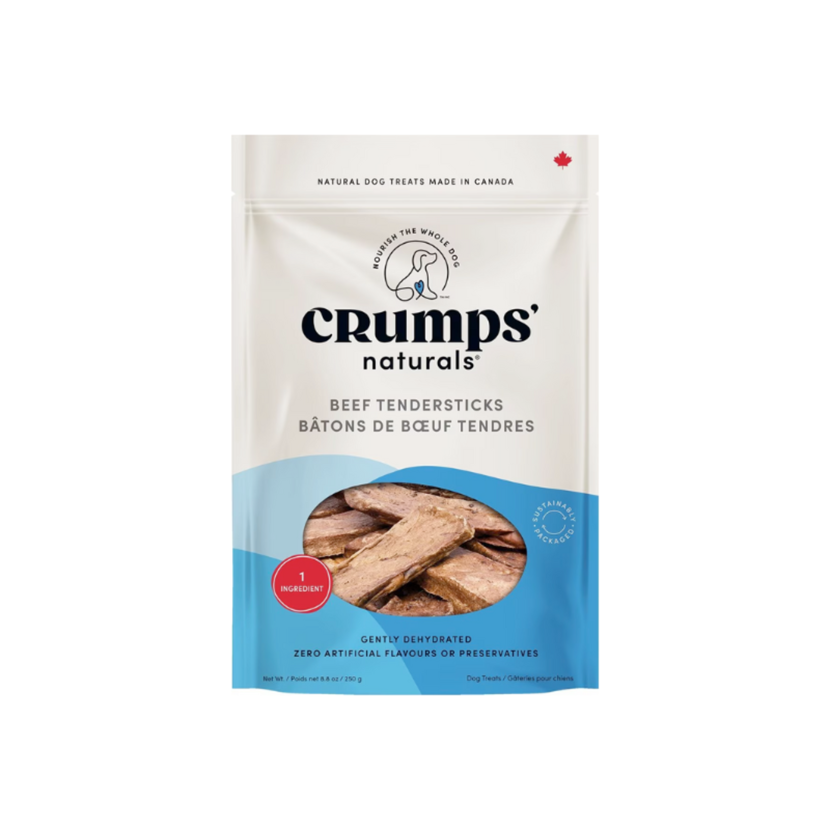 Crumps Naturals 1.9 oz - Beef Lung Tendersticks - Crumps Naturals