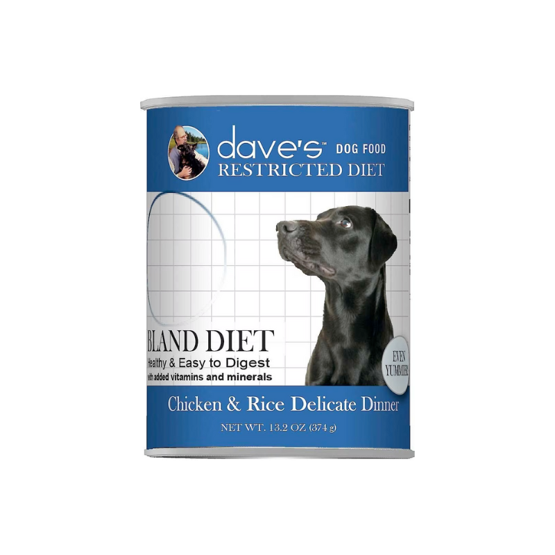 ドッグフード darius 13.2 oz. - Chicken & Rice - Restricted Bland Diet - Dave's Dog