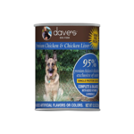 Dave's Pet Food 12.5 oz. - Chicken & Chicken Liver - 95% Premium - Dave’s Dog Food