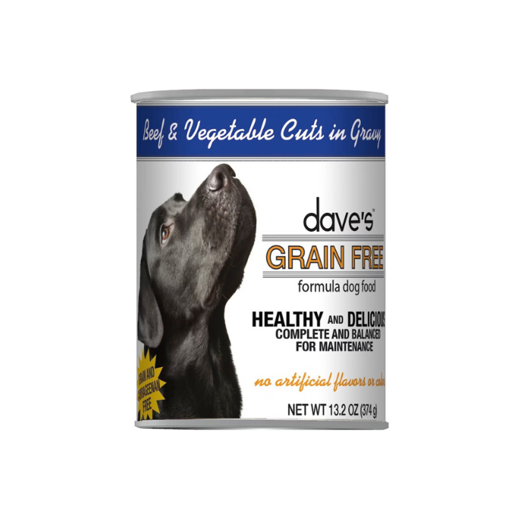 Dave's Pet Food 13.2 oz. - Beef & Vegetable - Grain Free - Dave’s Dog Food