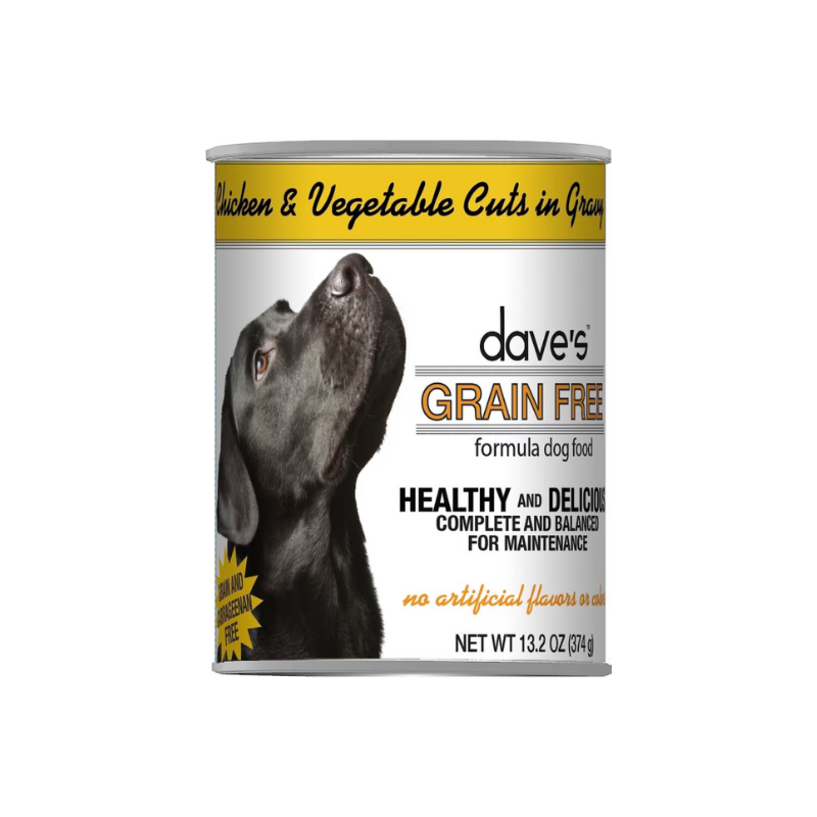 Dave's Pet Food 13.2 oz. - Chicken & Vegetable - Grain Free - Dave’s Dog Food