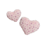 HuggleHounds Pink Heart - Plush Sweetheart - Dog Toy - Hugglehounds