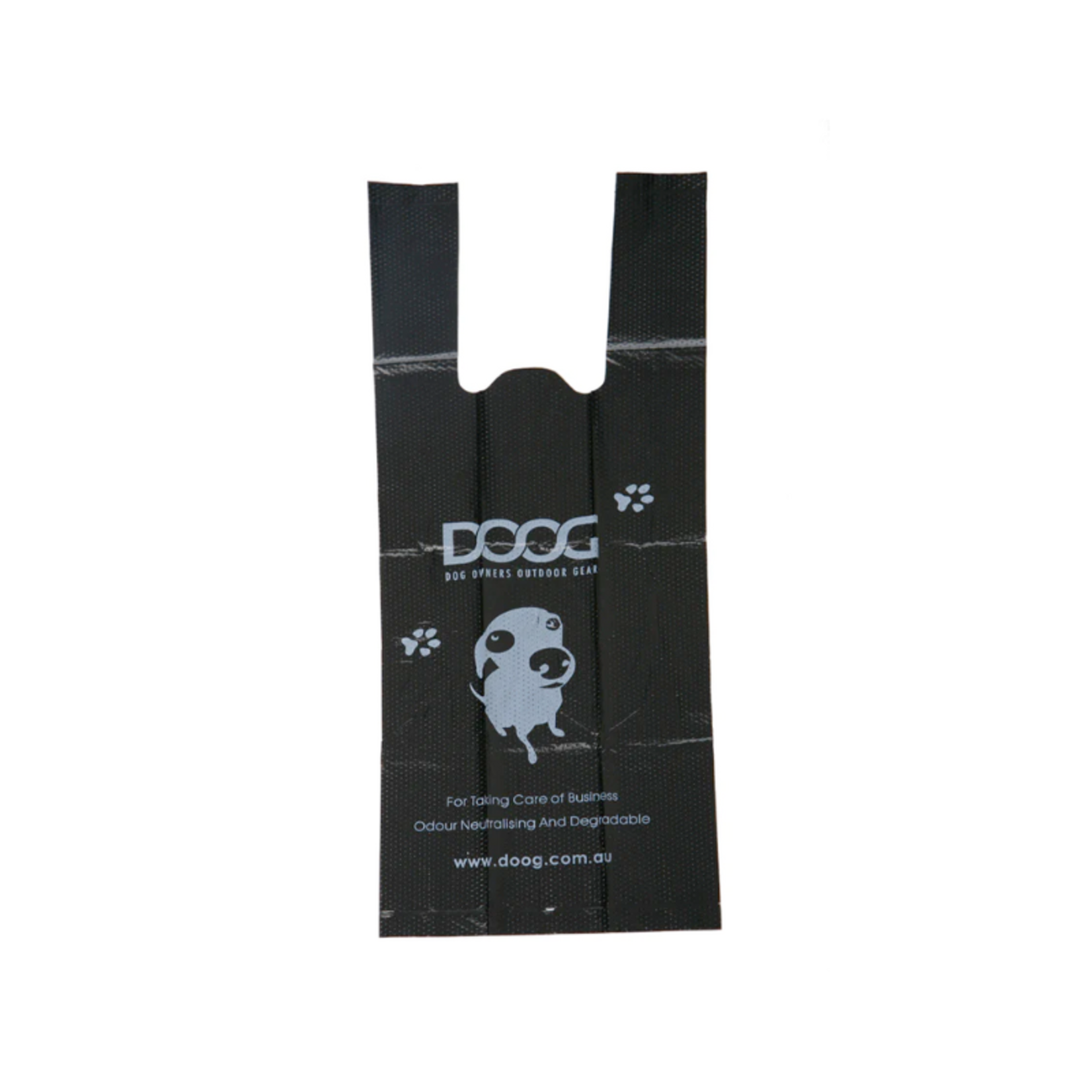 DOOG 60 Bags - Pocket Pack of 20 x 3 - Tidy Poop Bags with Handles - DOOG