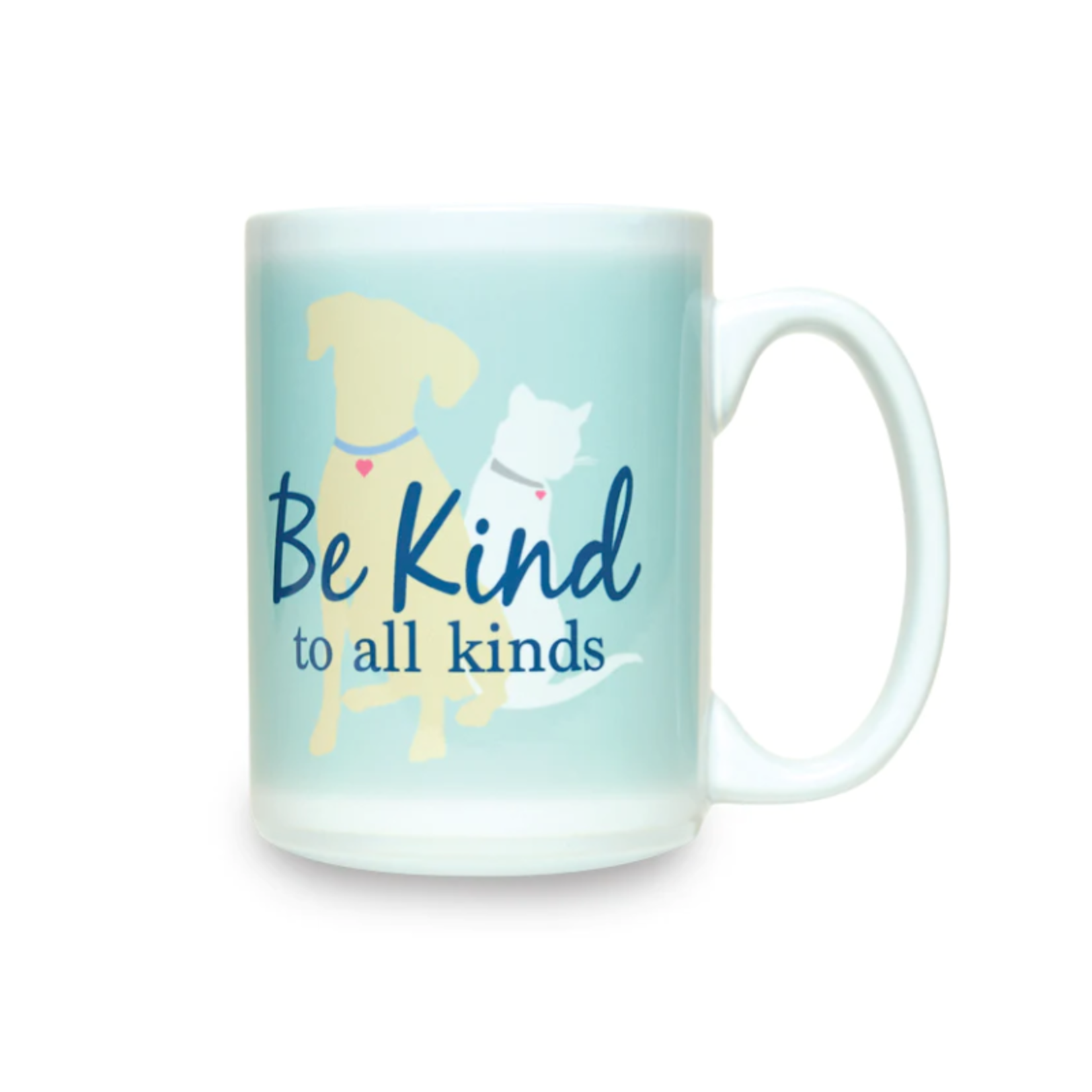Dog Speak Be Kind to All Kinds - 15 oz. Ceramic Mug - Dog Speak