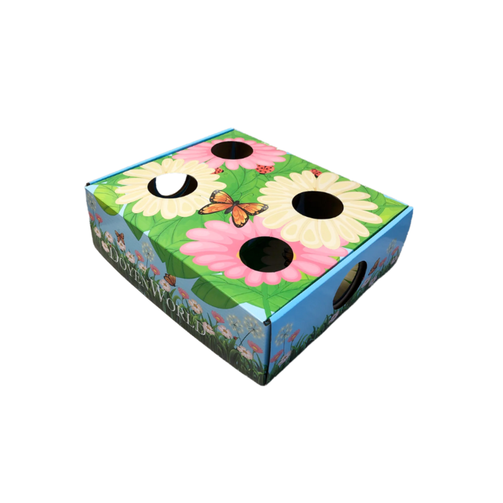 Doyen World Flower Garden Puzzle Box - Cardboard Toy Box - Doyen World