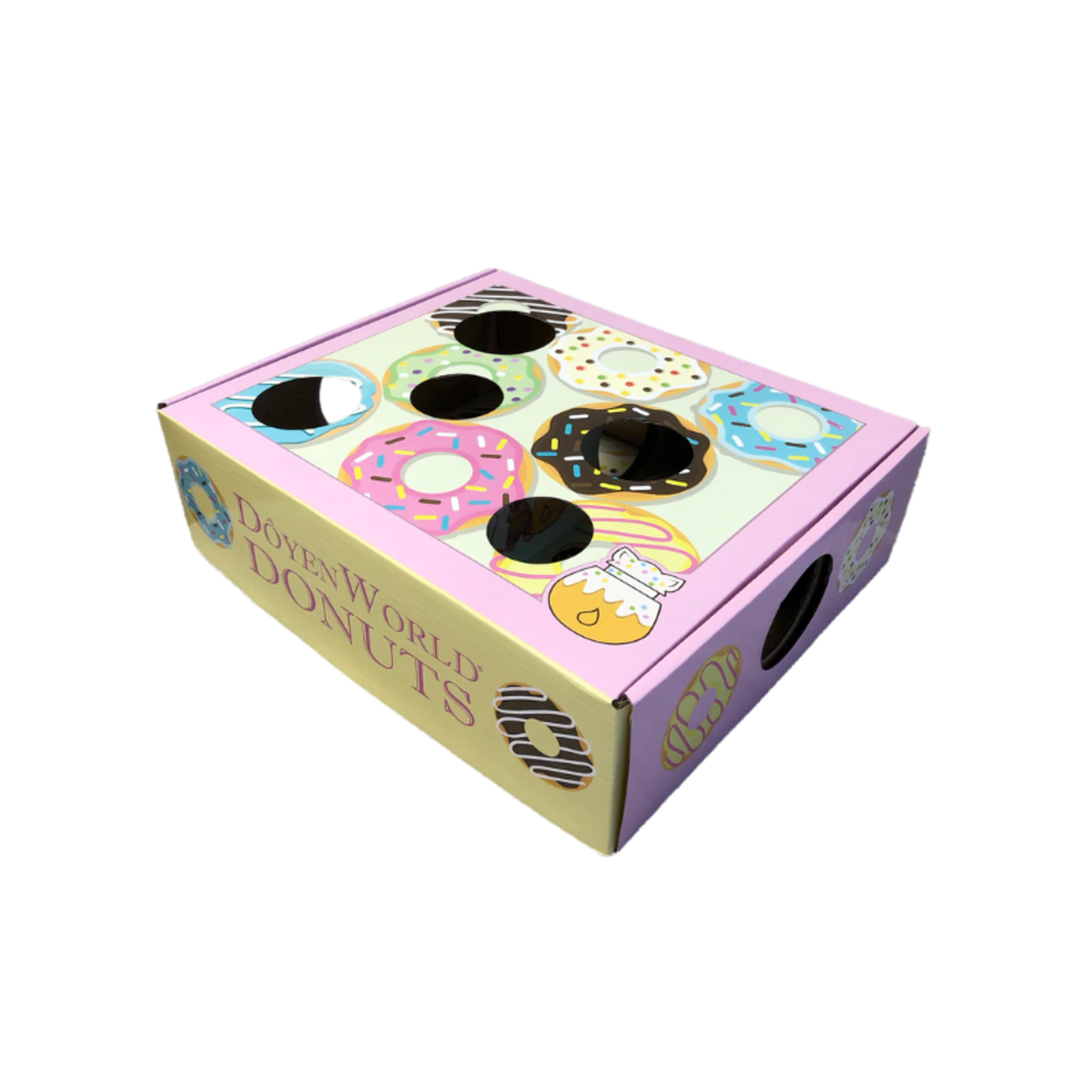 Doyen World Donut Puzzle Box - Cardboard Toy Box - Doyen World