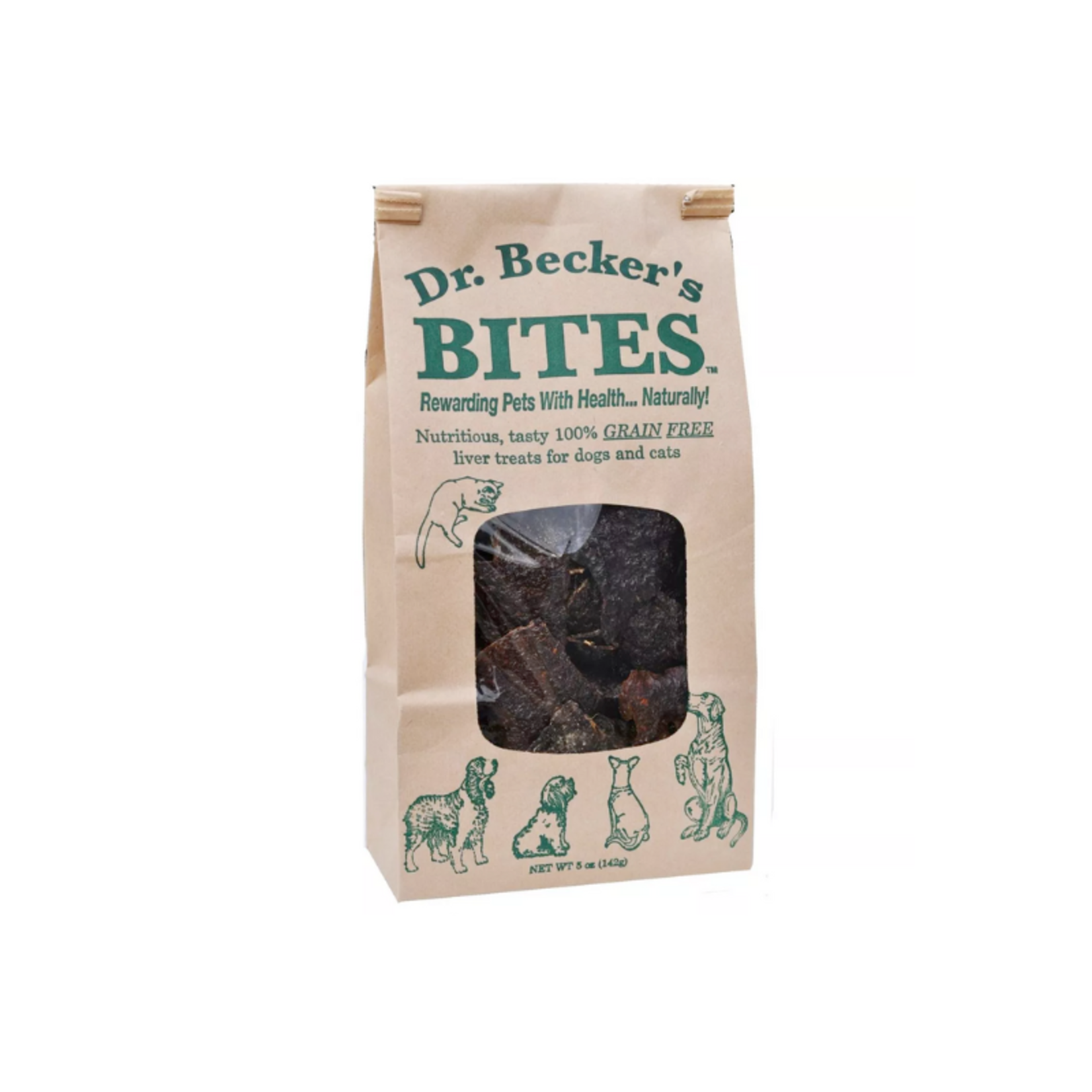 Dr. Becker's Bites 5 oz. - Beef Liver - Dr. Becker's Bites - Dog Treats