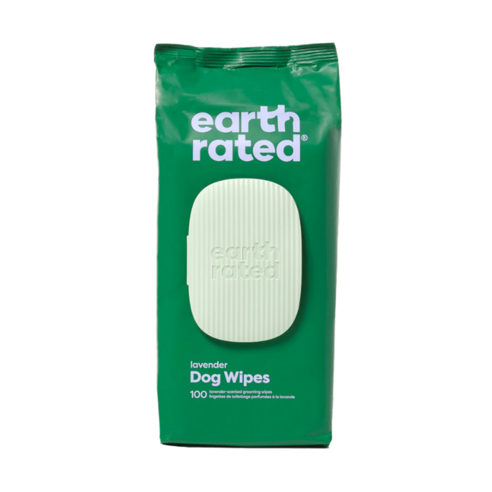 Earth Rated Grooming Wipes - 100 Count - Lavender or Unscented - Earth Rated