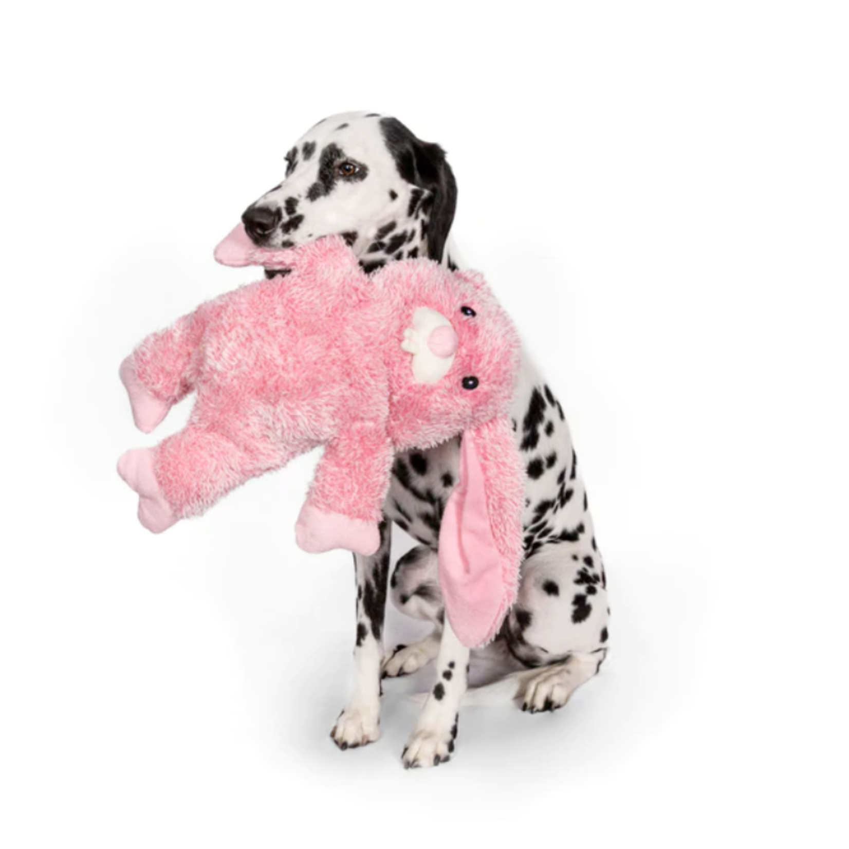 Fab Dog Inc Pink Bunny - Fluffy Plush Toy - FabDog
