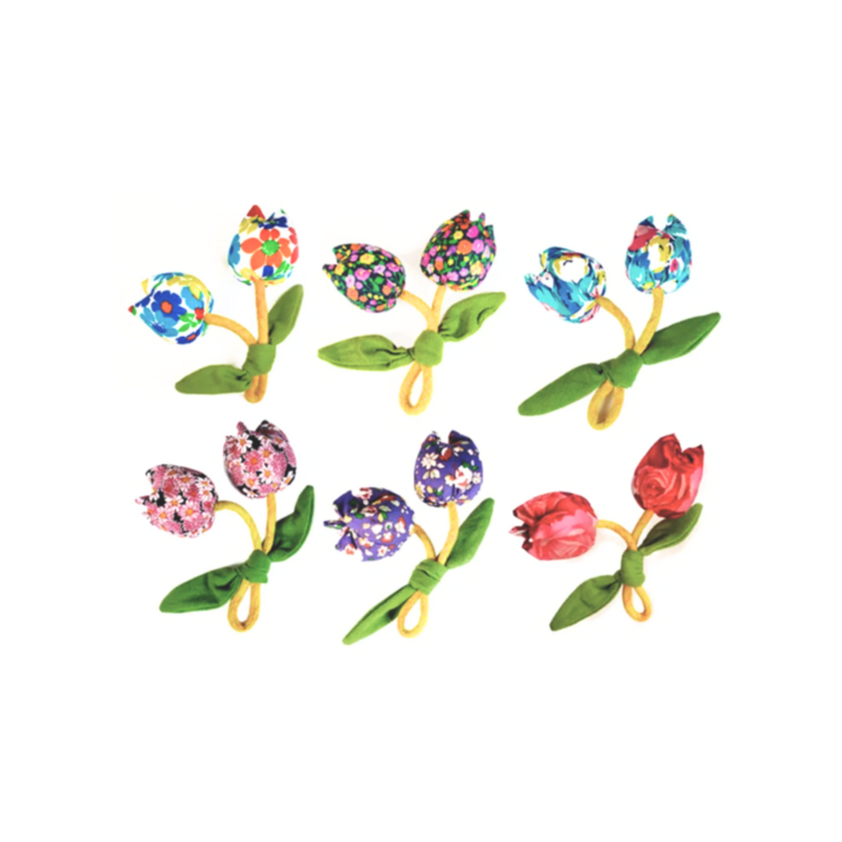 Goli Design 5” Tulip Blooms - Organic Catnip Toy - Goli Design
