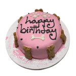 Bubba Rose Biscuit Co. Pink - Classic Birthday Cake - Frozen Bakery Cake - Bubba Rose Biscuit Co.