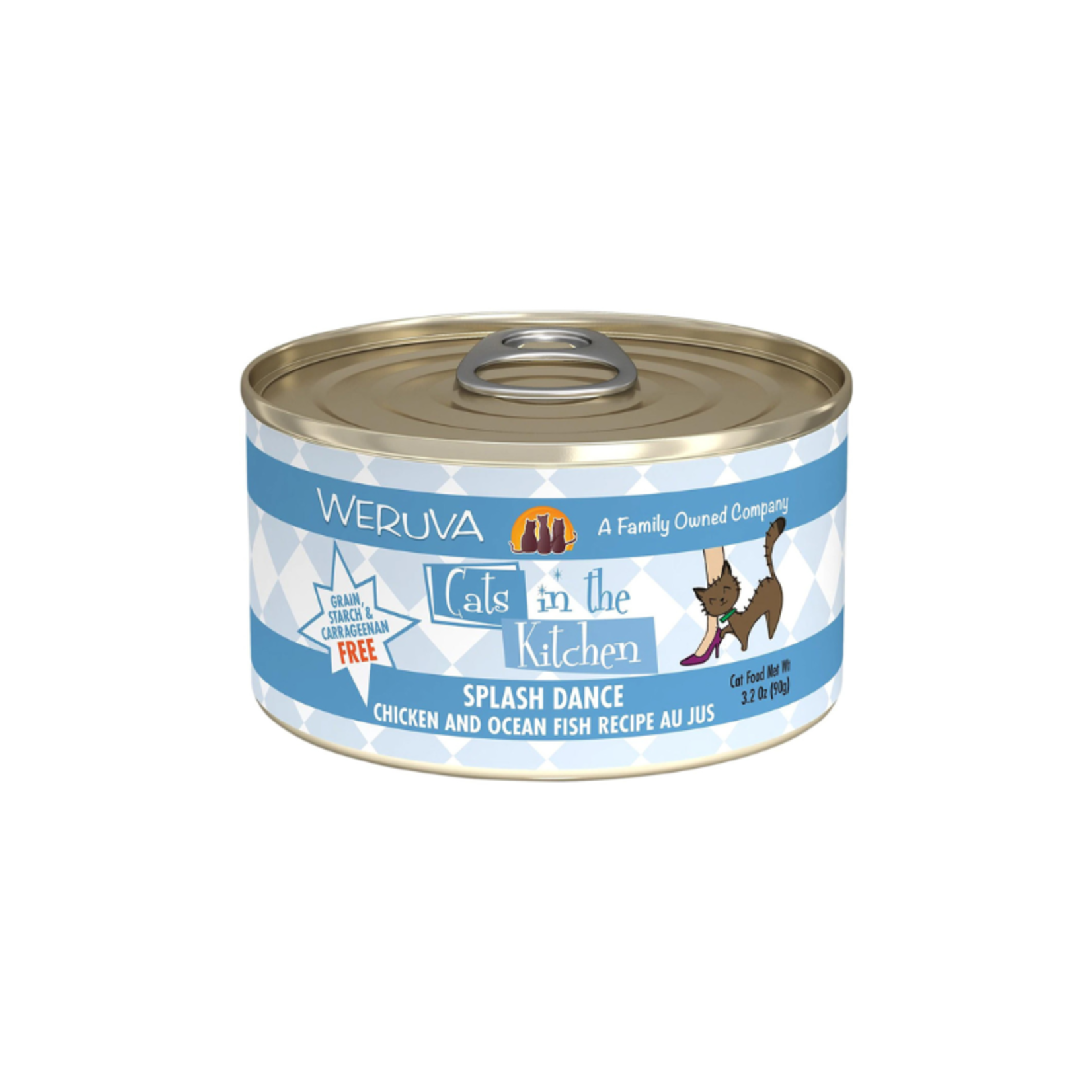 Weruva / CITK 3.2 oz. - Chicken & Ocean Fish - Splash Dance - Cats in the Kitchen - Weruva