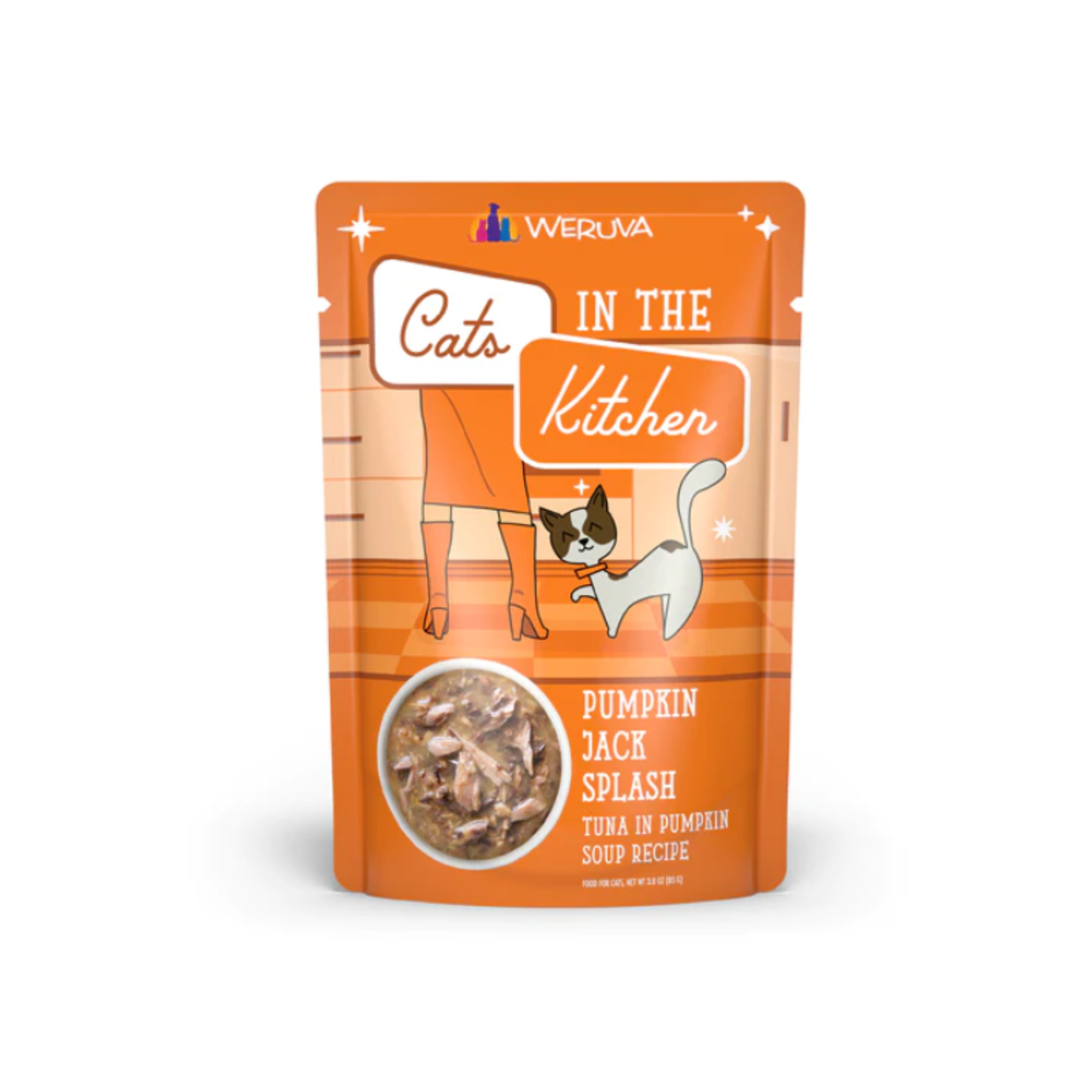 Weruva / CITK 3 oz. pouch - Tuna in Pumpkin Soup - Pumpkin Jack Splash - Cats in the Kitchen - Weruva
