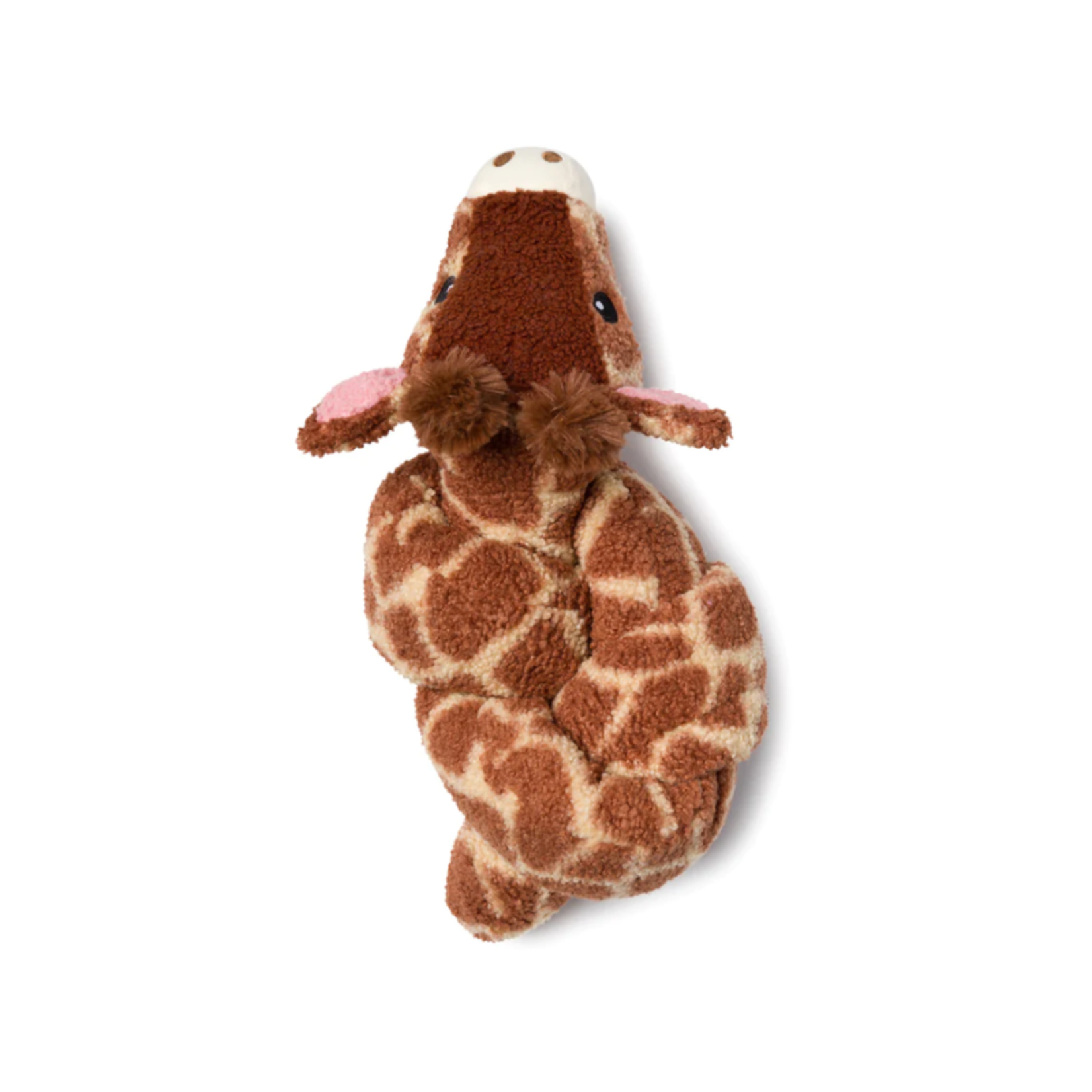 Fab Dog Inc 5 Feet Long - Flamingo / Giraffe / Elephant - Twisty Crinkle Toy - FabDog