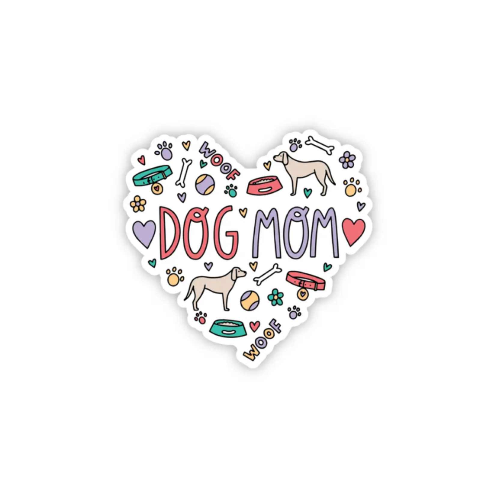 Assorted Designs - Dog Dad / Mom / Grandma - Cat Mom - Pet Parent - Sticker - Big Moods