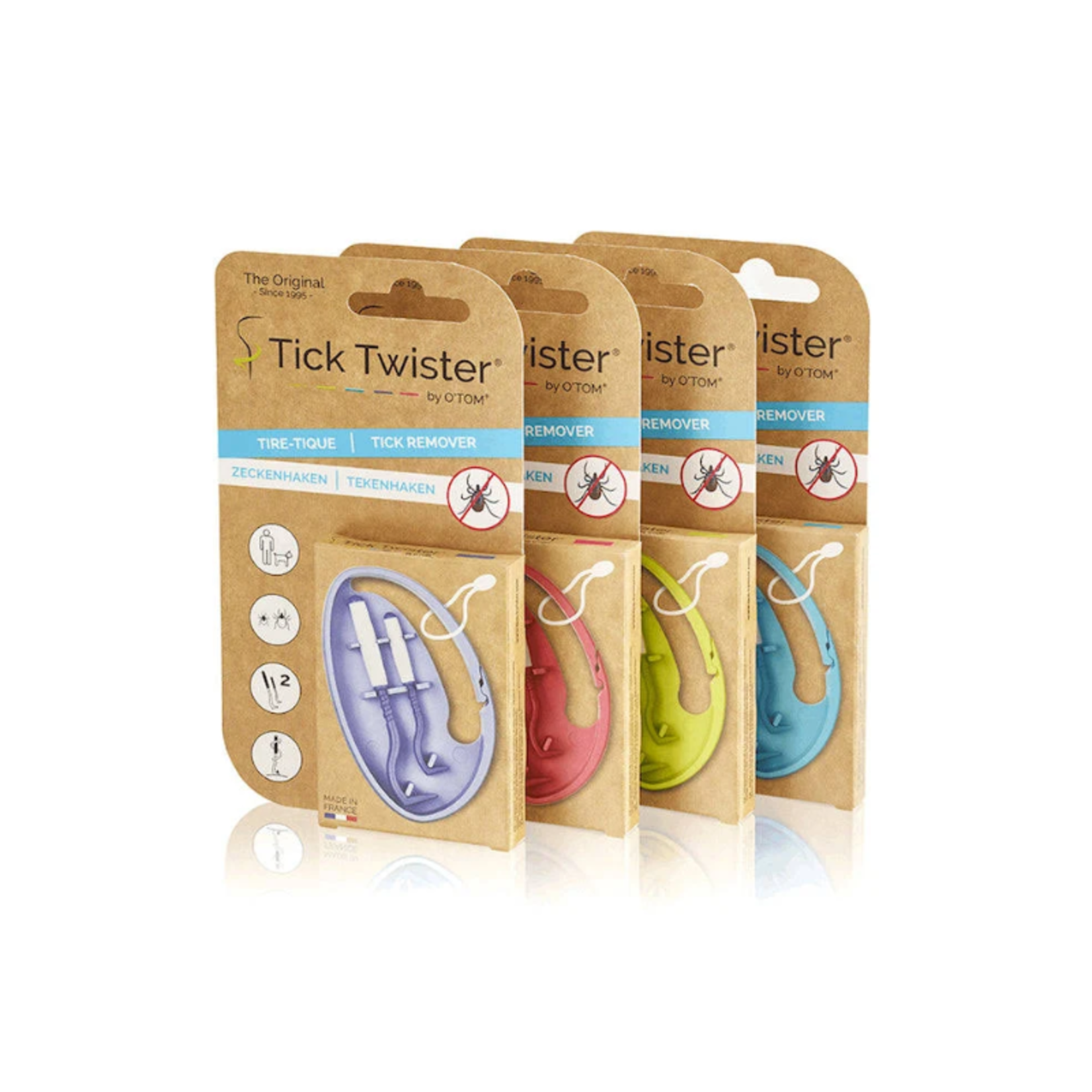 Tick Twister® by O'Tom with Clip Case - Packaged